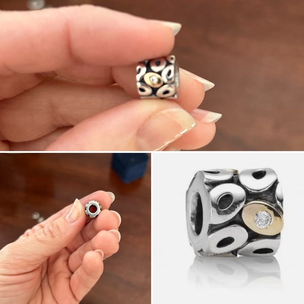 Pandora Two Toned Charm